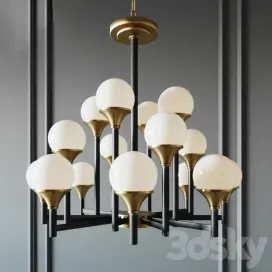 Luster ball valley chandelier